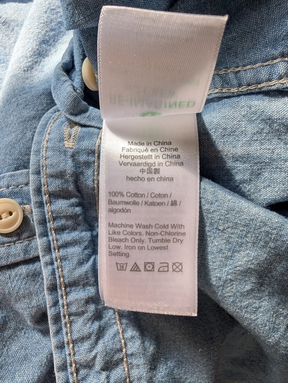 J. Crew | 2 | Classic-Fit Chambray Shirt Dress